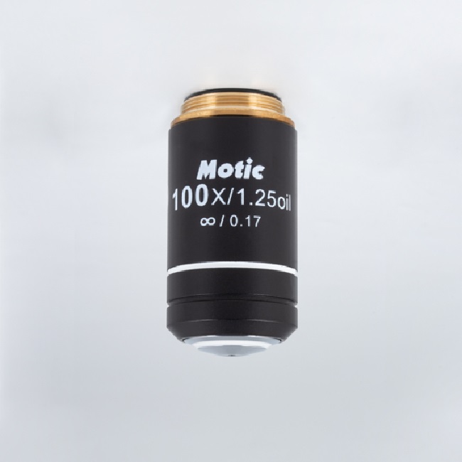 MOTIC BA310顯微鏡光學(xué)結(jié)構(gòu)：100x消色差apo油鏡