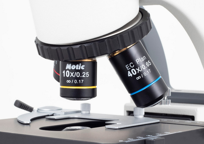 MOTIC BA210生物顯微鏡ECPLAN物鏡